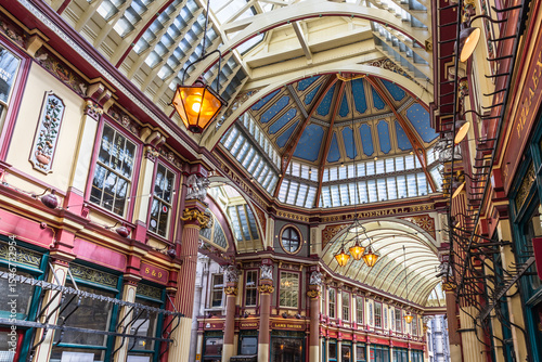 Leadenhall Market: Historic Market with Ornate Victorian Architecture. London, UK, 20 May 2023