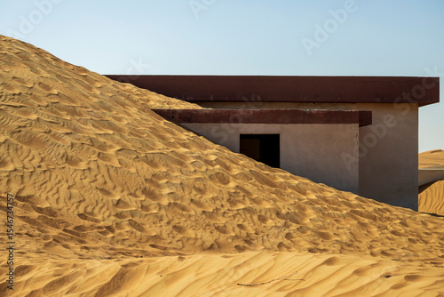 Minimalist architecture deserti