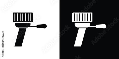 Boat Engine icon of a flat style vector