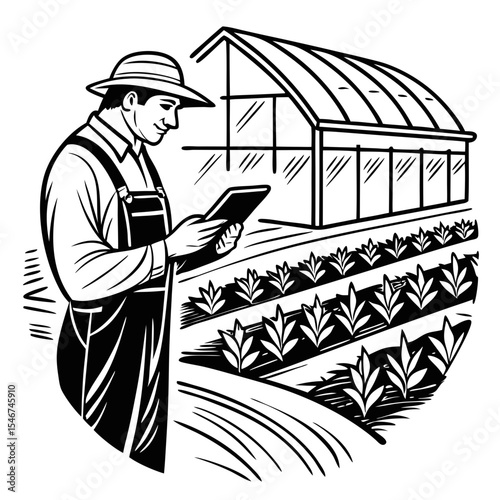 Greenhouse Farming Illustration Guide