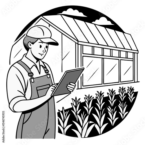 Greenhouse Farming Illustration Guide