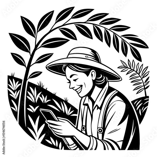 Farm Tech Illustration