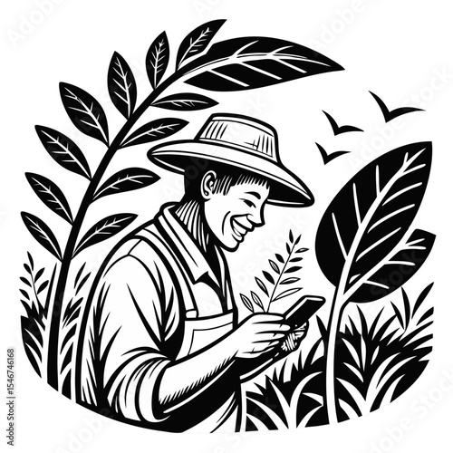Farm Tech Illustration