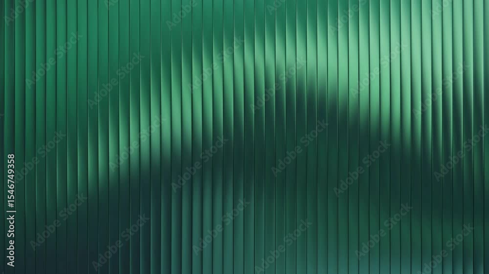 Vidéo Stock Green reed glass frosted window gradient. Premium ...