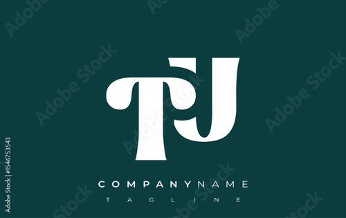 TU Creative Abstract Typography Logo Design. Elegant logo combining bold typography and creative shapes, ideal for branding and identity solutions.