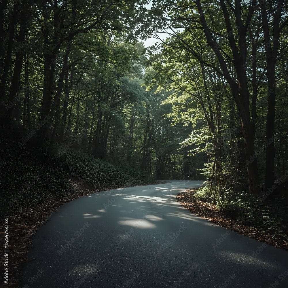 Fototapeta premium road in the forest