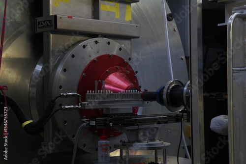 Canvas Print Small angle neutron scattering setup