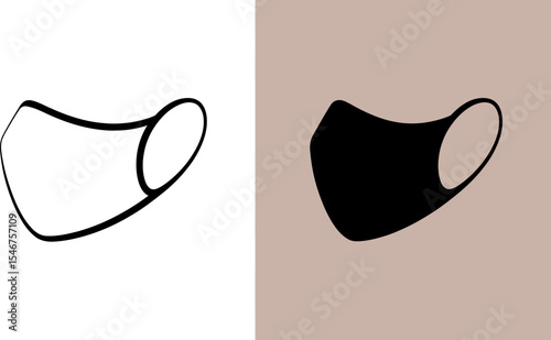 Find the best face mask for protection against viruses and bacteria with our top rated face coverings editable stock vector