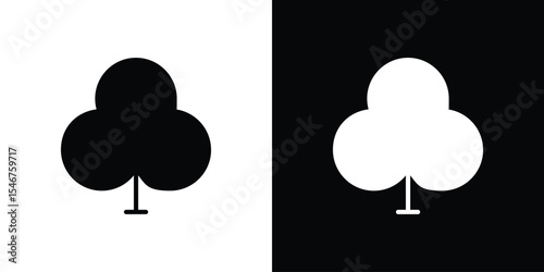 Club icon of a flat style vector