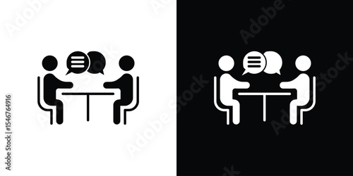 Counsel icon of a flat style vector