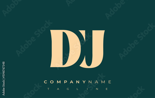 DU Creative Abstract Typography Logo Design. Elegant logo combining bold typography and creative shapes, ideal for branding and identity solutions.