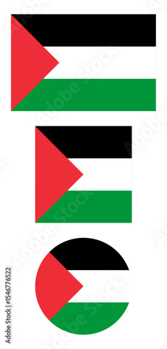 Palestine flag PNG vector. Palestine square and round icon isolated on transparent PNG background. Palestine flag icon. Free Download Palestine flag PNG vector. Palestine square and round icon isolated on transparent PNG background. Palestine flag icon. - GFXLoad
