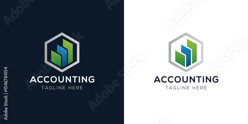 Accounting Logo Design Templates Set | Finance, Tax, Business, and Audit Icon Concepts