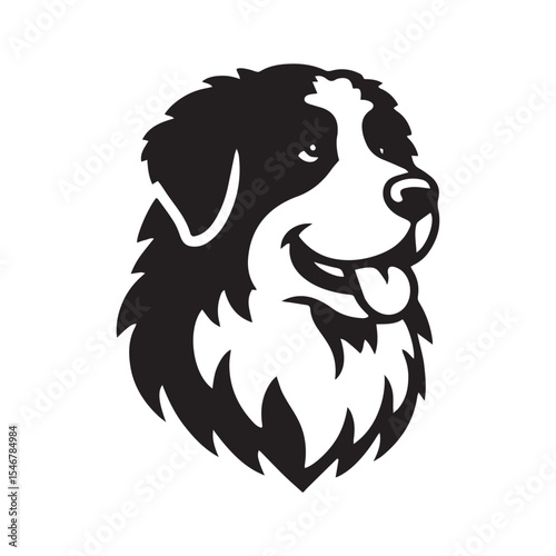 vector illustration of a dog