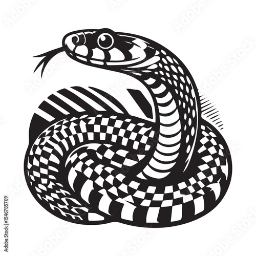 snake vector illustration