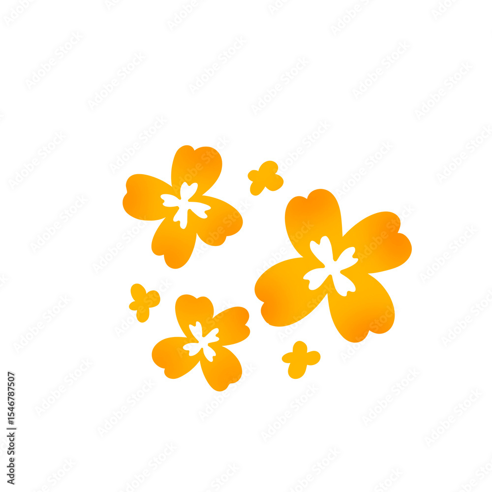 Fototapeta premium Orange flower