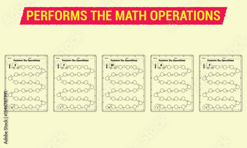Performs the multiple math operations 4th grade students