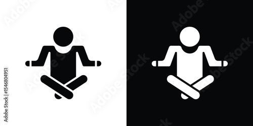 Guru icon of a flat style vector