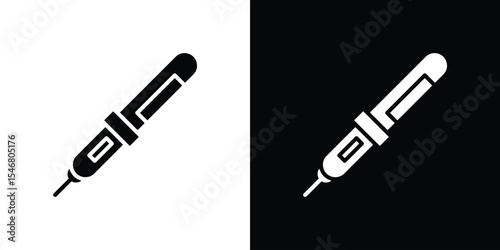 Hair curler icon of a flat style vector