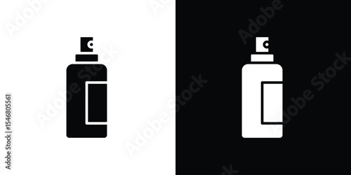 Hair spray icon of a flat style vector