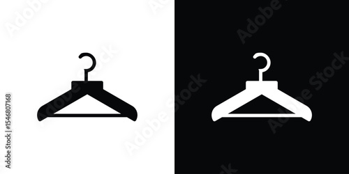 Hanger icon of a flat style vector
