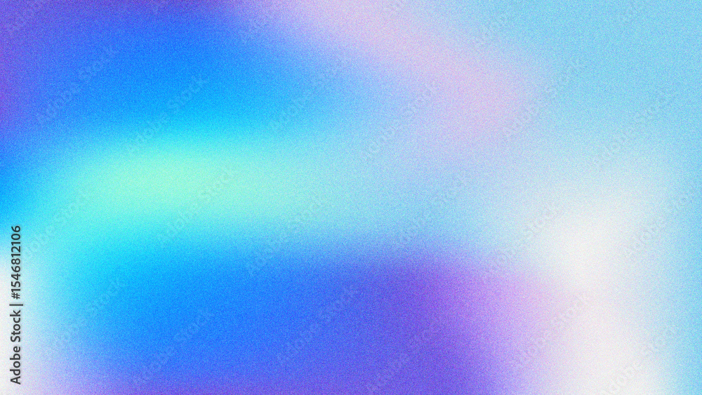 Obraz premium Dreamy gradient blur background with grain texture