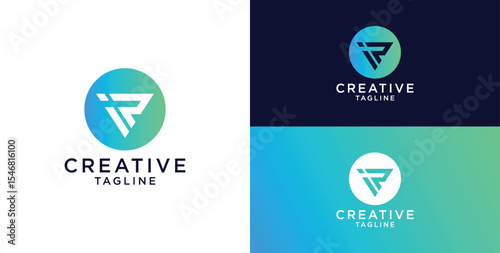 letter ir logo design vector