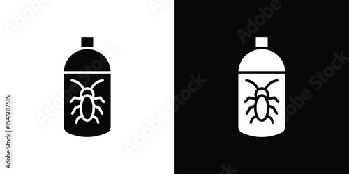 Insecticide icon of a flat style vector