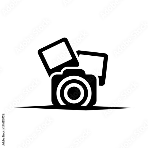 Camera Photography Icon Instant Memories, Digital Images, and Photo Albums