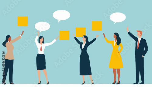 Empowerment or encouragement to help employee reach career success, woman leadership, support or help for work achievement, reward or job promotion concept, helping hand help businesswoman reach sta