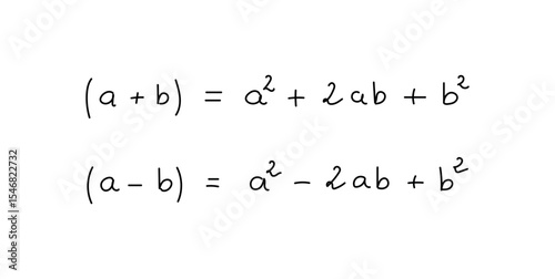 Binomial Square Theorem in Mathematics in Elementary Algebra.