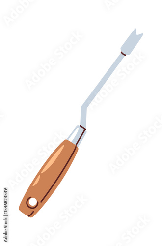 Small garden tool hand drawn