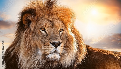 illustration of a lion