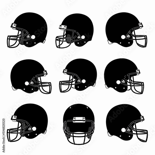 Football helmet equipment sport safety gear