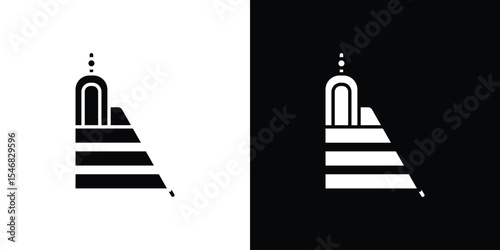 Minbar icon of a flat style vector