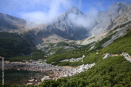Tatry, góry w Polsce i na Słowacji, widok górski - treking
