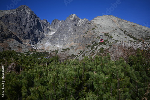 Tatry, góry w Polsce i na Słowacji, widok górski - treking