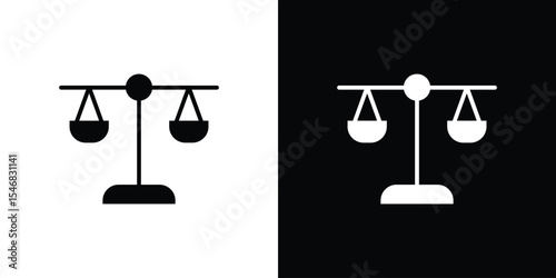 Moral icon of a flat style vector