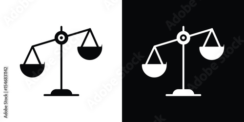 Moral icon of a flat style vector