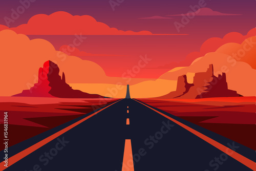 road to monument valley