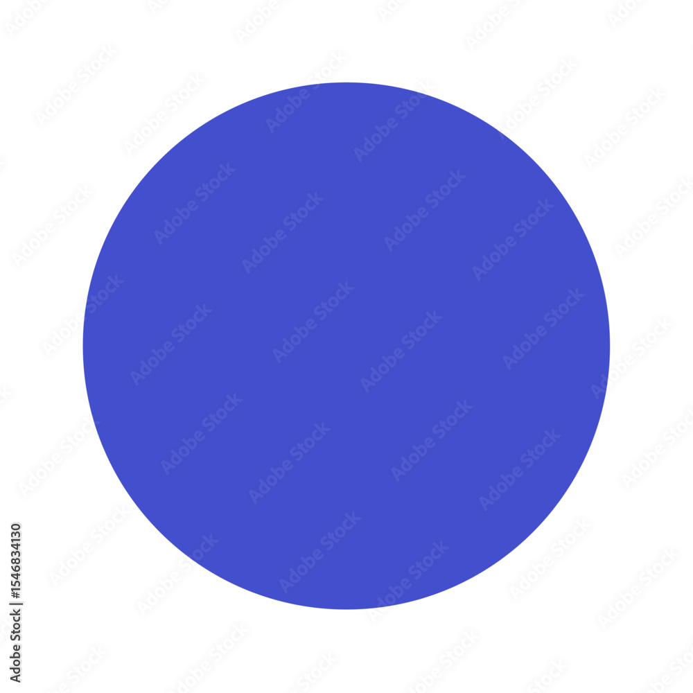Ícone minimalista de círculo