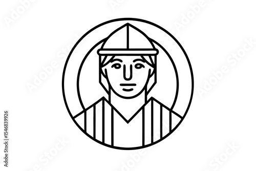 Vector illustration of Virgin Mary and Jesus, a bird, and an ancient Greek god for business design