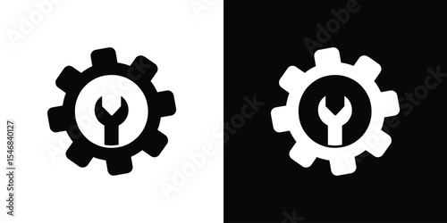 Project Development icon of a flat style vector