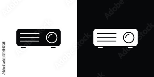 Projector icon of a flat style vector