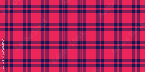 Vibrant pink and navy plaid pattern.  Perfect for textile design, apparel, website backgrounds, or any project needing a bold, geometric texture.