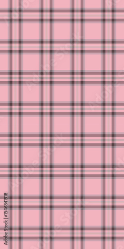 Pretty pink and grey plaid pattern.  Perfect for textile design, fashion, scrapbooking, or website backgrounds. This delicate, repetitive texture offers a timeless and versatile aesthetic.