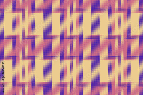 Elegant pastel plaid pattern in muted purple, peach, and beige.  Perfect for textile design, website backgrounds, or scrapbooking projects.