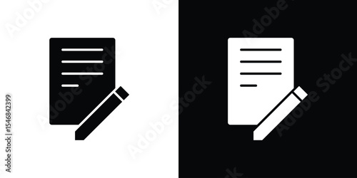 Register icon of a flat style vector