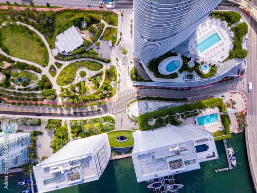 Aerial photo Miami Beach Canopy Park 2025