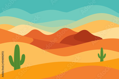 cactus in the desert
